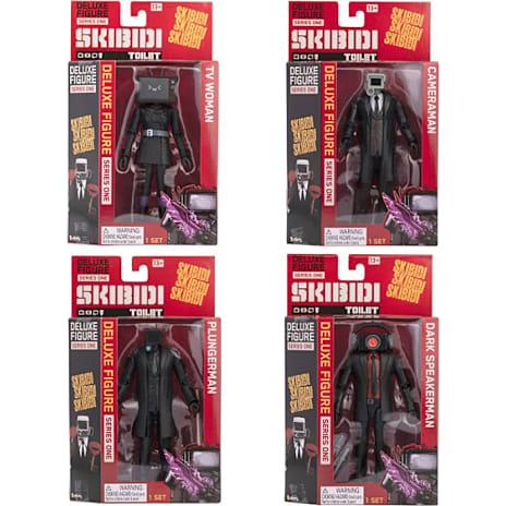 Skibidi Toilet Figur Assorteret