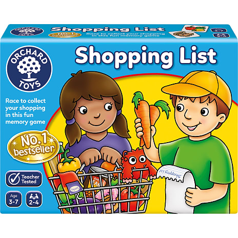 Orchard Toys Indkøbsliste