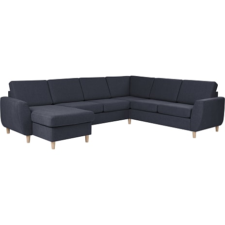 Madrid Nordic Vendbar Hjørnesofa med Chaiselong Navy