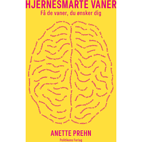 Politikens Forlag Hjernesmarte vaner - Anette Prehn 1 stk.