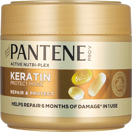 Pantene hårkur med keratin til skadet hår