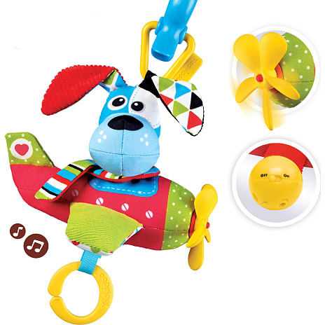 Yookidoo Tap'n'Play Music Flyvemaskine Og Hund Aktivitetslegetøj