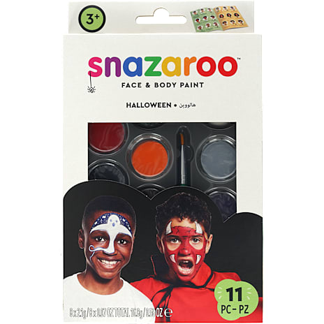 Snazaroo Halloween Makeupsæt 11 Dele Multifarvet