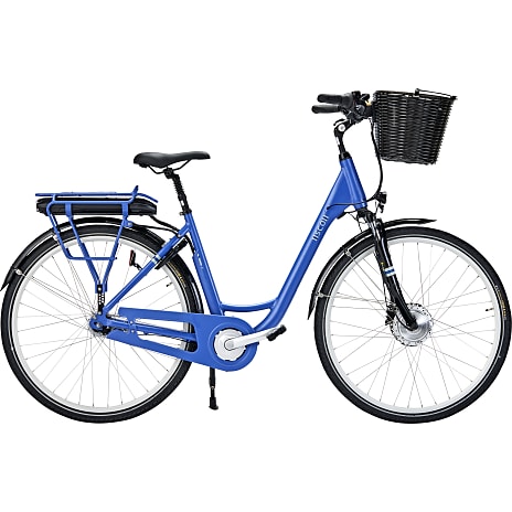 give forstyrrelse lammelse SCO Premium E-Patron dame elcykel 28" 7 gear 13AH 2023 - mat blå | Køb på  føtex.dk!