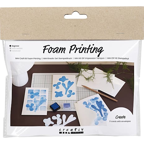 Creotime Mini DIY Kit Kort Hvid