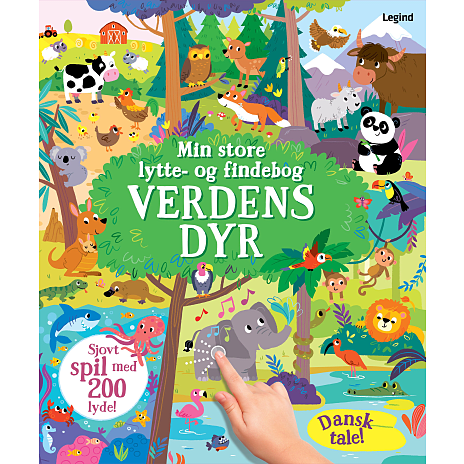 Legind Min store lytte- og findebog: Verdens dyr