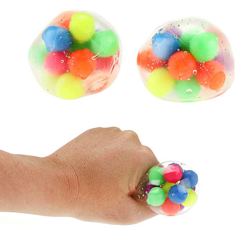 Toi-Toys Squeezy Bold Med Små Kugler