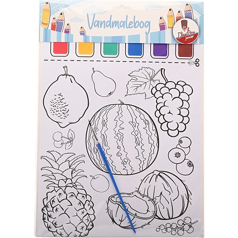 Danpen Vandfarve Malebog Assorteret