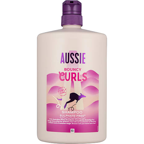 Aussie Shampoo m. jojoba-, kokos- og macadamianøddeolie krøllet hår 1 ml