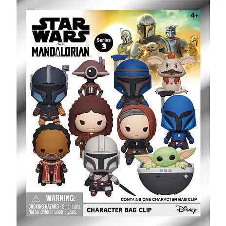 Monogram Star Wars Skumfigur Nøglering 6,5 cm Assorteret