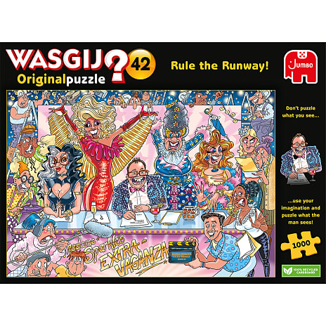 Jumbo Wasgij Modeshow Puslespil 1000 Brikker