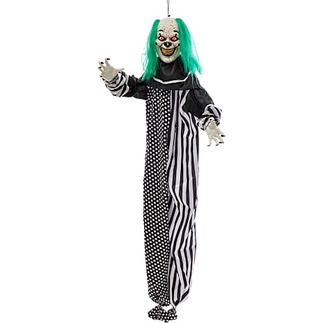 Halloween Animeret Klovn 165 cm Grøn