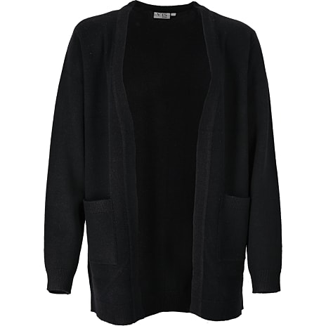 VRS Dame Lang Cardigan Str. S Sort