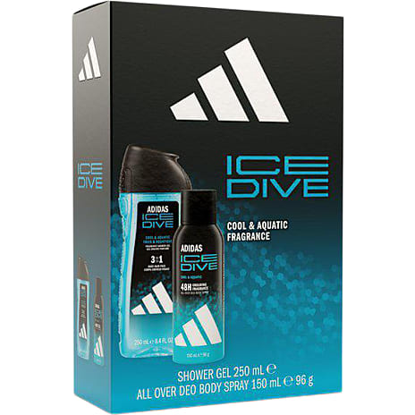 Adidas Ice Dive Shower Gel og Bodyspray