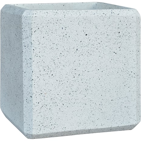 Bari Fiberkrukke Hvid Terrazzo