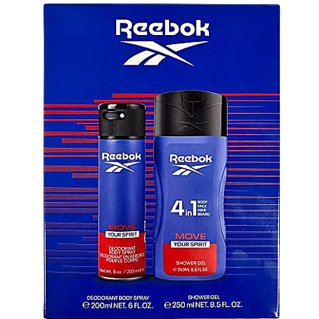 Reebok Gaveæske Deospray og Shower Gel
