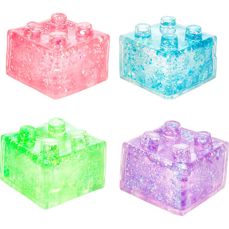 Toi Toys Squeeze Byggeklods, Sugarglitter