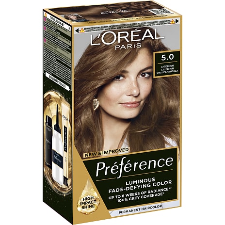 L'Oréal Paris Permanent Hårfarve 10.21 Stockholm med Color Extender