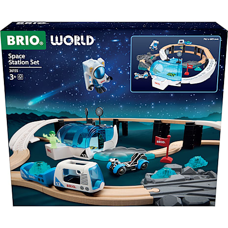 BRIO Togbanesæt Rumstation 36155