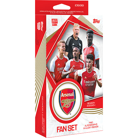 Topps Arsenal Fan Set Fodboldkort
