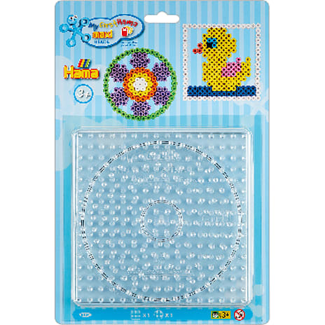 Hama Maxi Stiftplader Firkant Og Rund