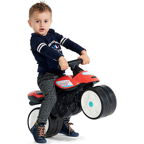 Falk Toys Street Champion Gå-motorcykel Rød