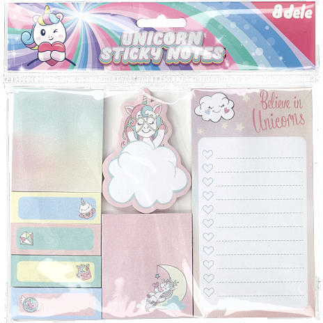 Danpen Junior sticky notes - unicorn 1 stk.
