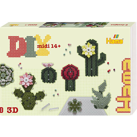 Hama Art Midi 3D Sukkulenter