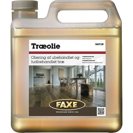 FAXE træolie 1 liter - natur 1000 ml