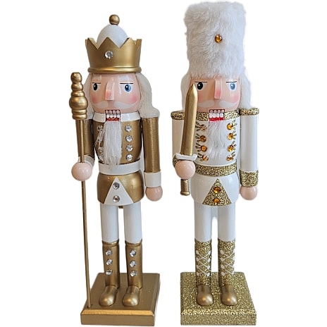 Nøddeknækker Guld 25 cm Assorteret