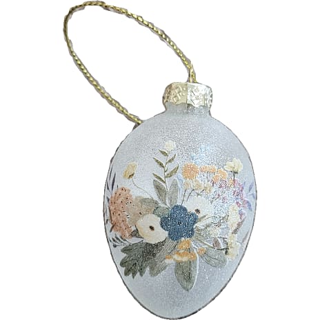Påskefryd Glas Påskeæg 5x7 cm Assorteret