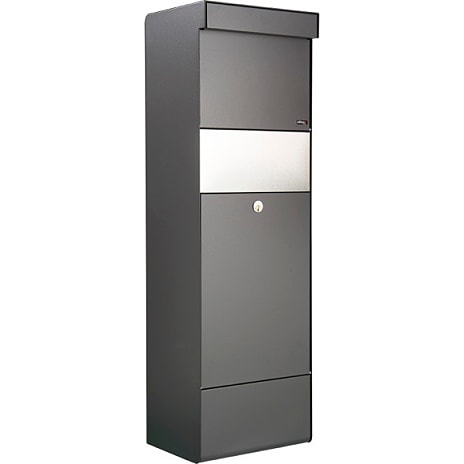 Allux Pakkepostkasse Model Grundform Antracit