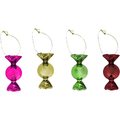 Julefryd Julekugle Glas Assorteret
