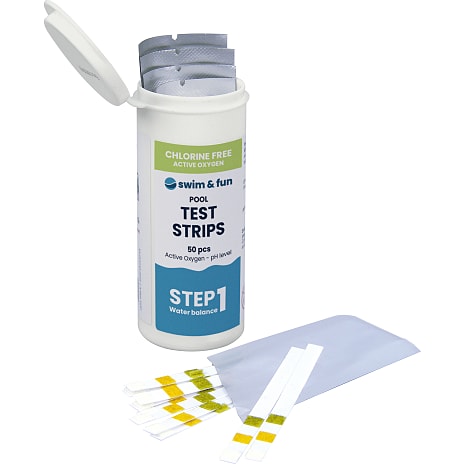 Swim & Fun Teststrips Aktiv Ilt/pH