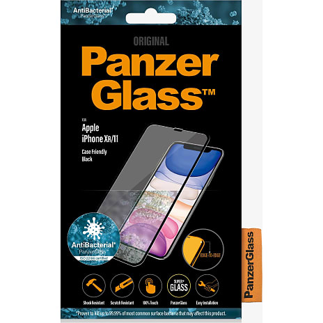 PanzerGlass Apple iPhone XR/11 Case Friendly - Black 1 stk.
