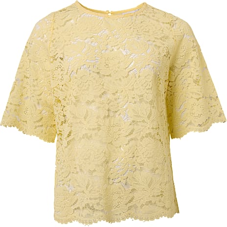 VRS Dame Blonde Top Str. M Gul
