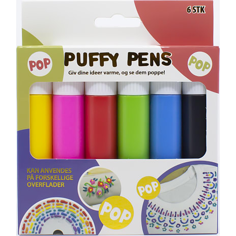 1conzept Puffy pens 6-pak 1 stk.