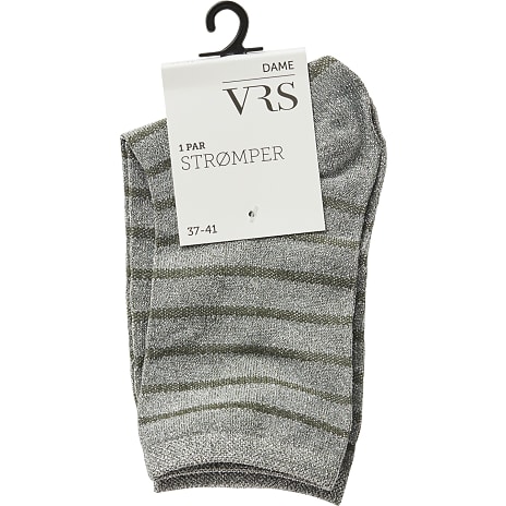 VRS Dame Glimmerstrømper Str. Onesize Grøn