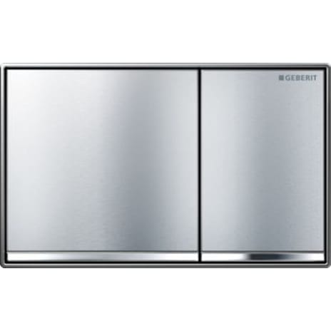 GEBERIT OMEGA60 Betjeningsplade Børstet Krom
