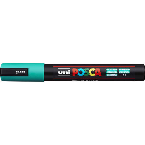 Posca PC5M Vandbaseret Tusch Smaragd