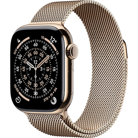 Apple Watch S11 GPS + Cell 42 mm Gold Titanium Milanese