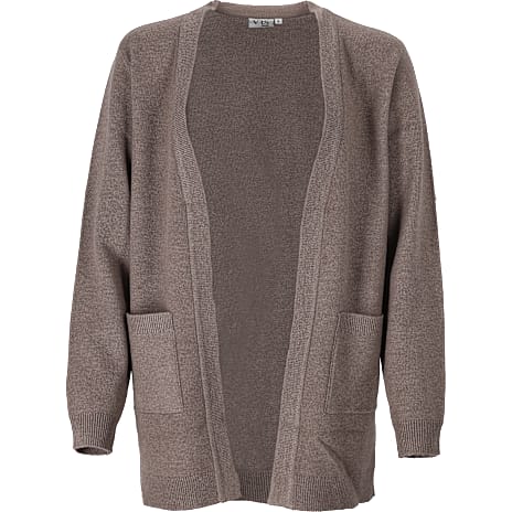 VRS Dame Lang Cardigan Str. 2XL Brun