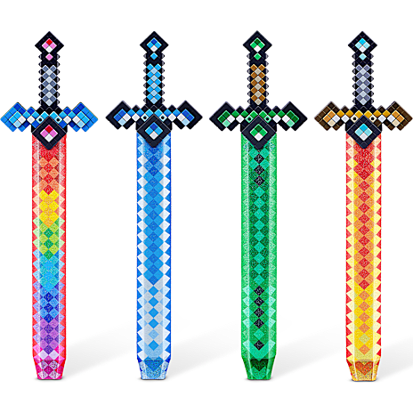 X-Shot Pixel Sword Legetøjssværd Assorteret