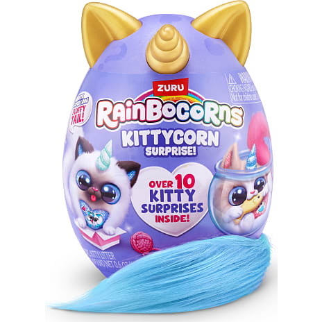 Rainbocorns Kittycorn, blå/hvid