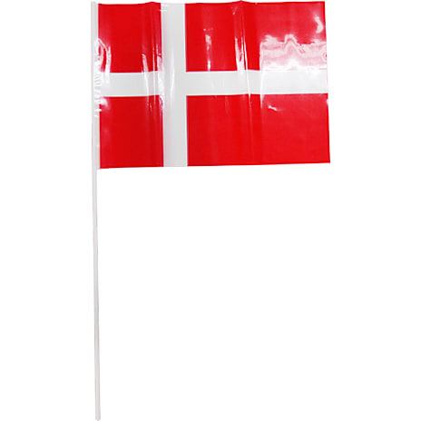 Salling Dannebrog Plastflag På Pind