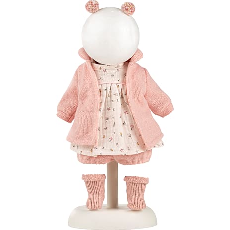 Llorens Dukketøj Med Rosa Jakke 33 cm