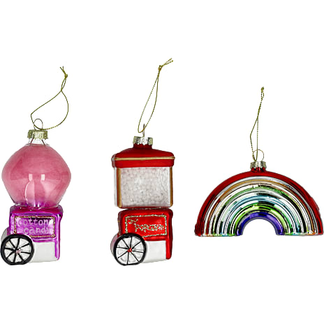 Figurjulekugle Assorteret