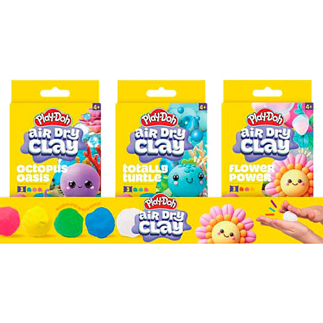 Play-Doh Lufttørret Ler Buddy Assorteret