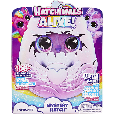 Hatchimals Alive Secret Hatch Pufficorn