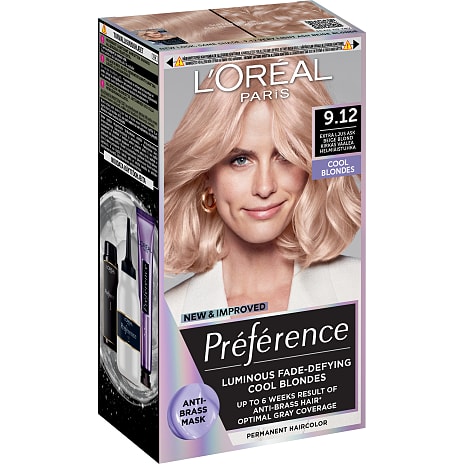 L'Oréal Paris Permanent Hårfarve 9.12 Siberia
